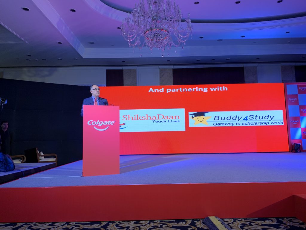 Mr. Issam Bachaalani, Managing Director, Colgate-Palmolive (India) Limited at the launch